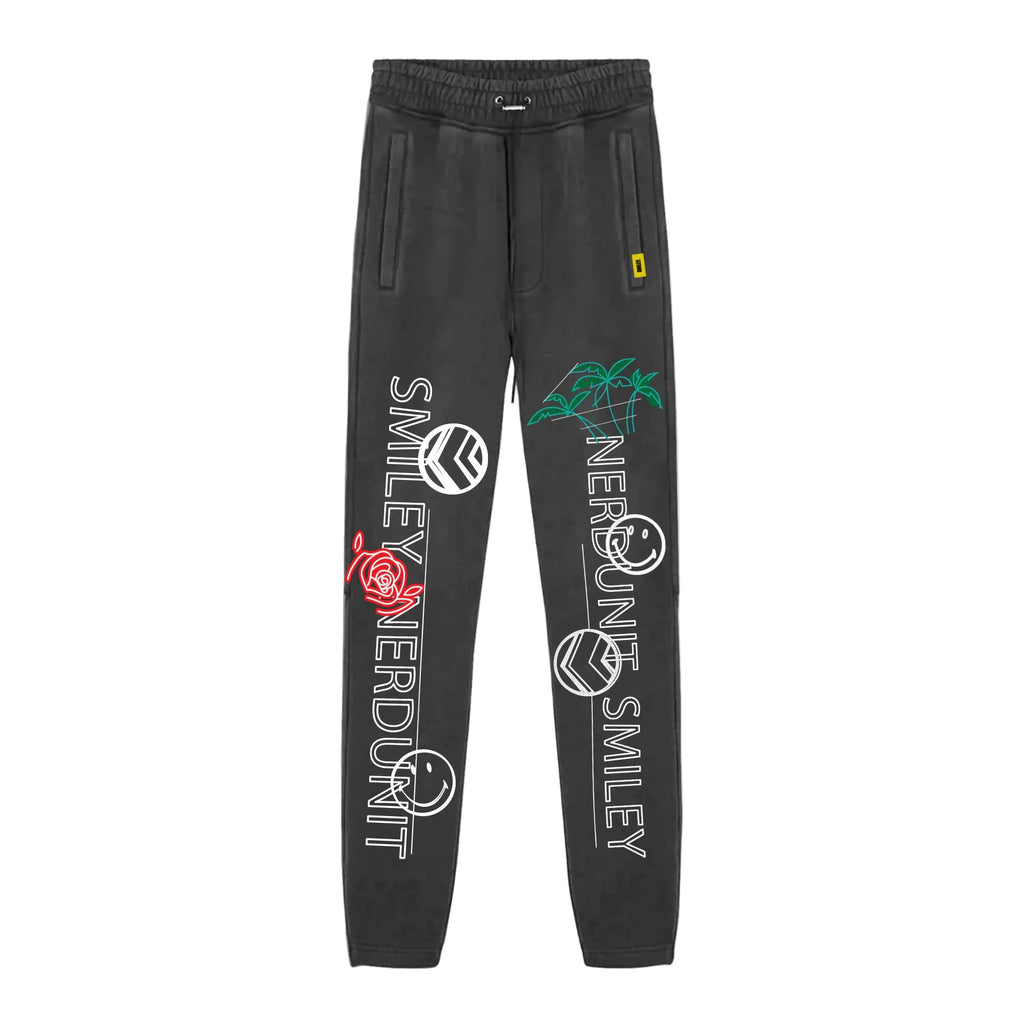 NU x Smiley® Wow Sweatpants | Dusk