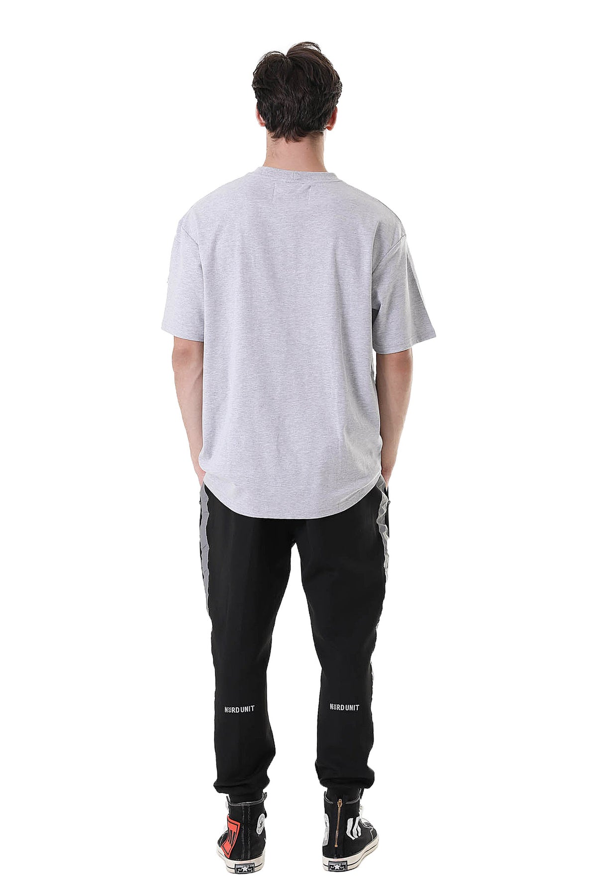WE ARE NU PATCH POCKET TEE | GRAY