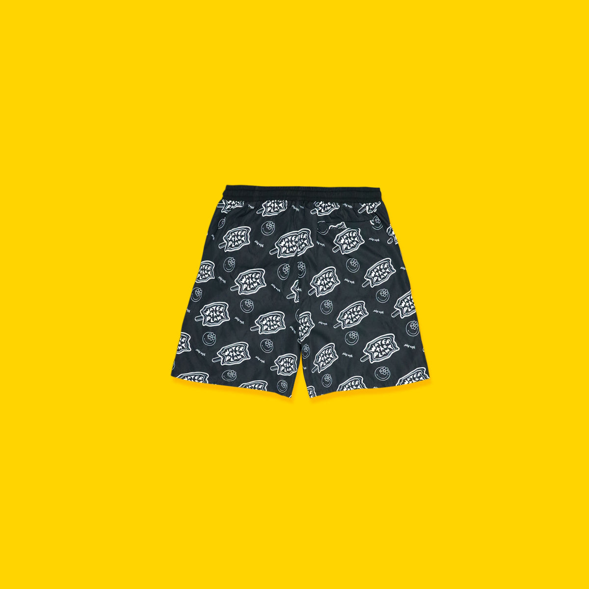 Smiley Paradise Shorts | Black