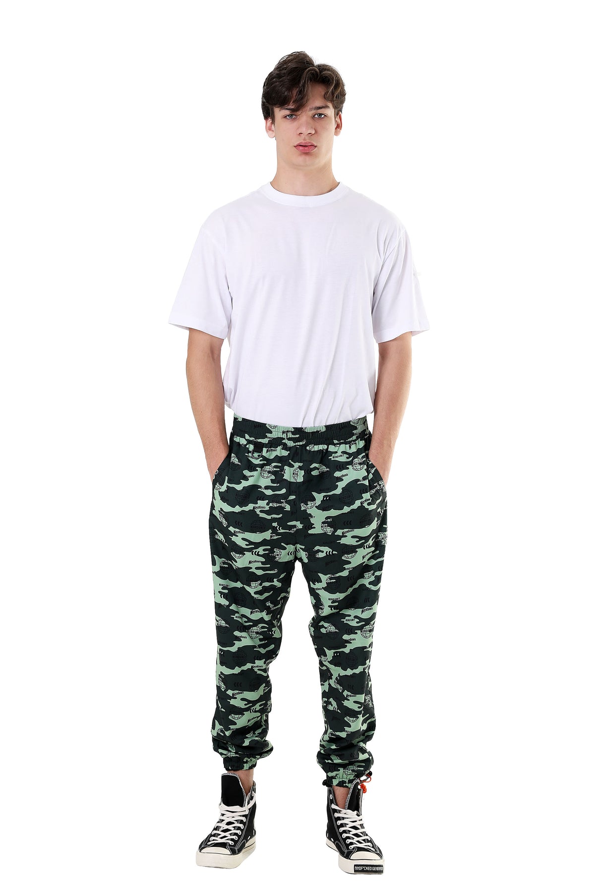 CAMO JOGGER PANTS | GREEN CAMO