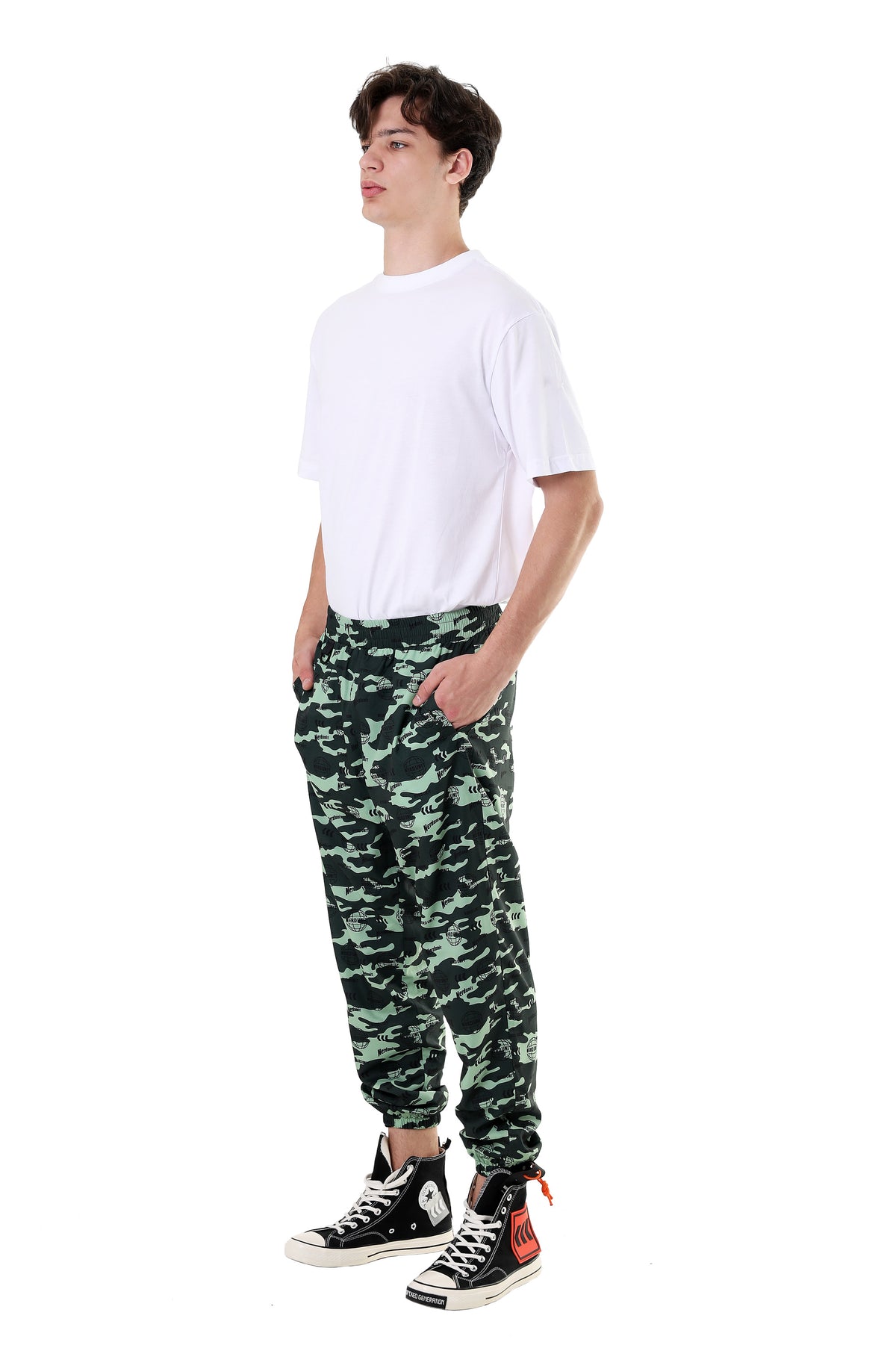 CAMO JOGGER PANTS | GREEN CAMO